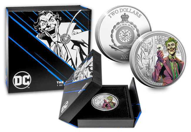 The Joker 1oz Silver Coin