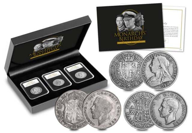 The Monarchs Birthday Half Crown Collection Whole Product Image