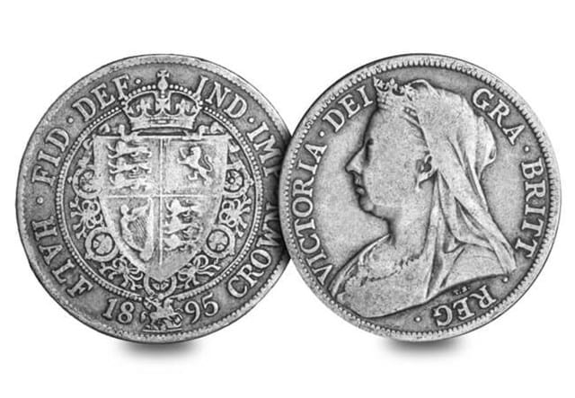 Queen Victoria 1895 Obv Rev