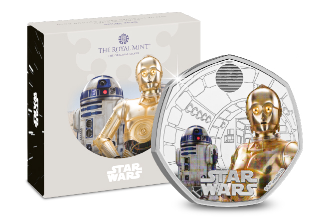 UK 2023 Star Wars™ R2D2™ & C3PO™ BU 50p