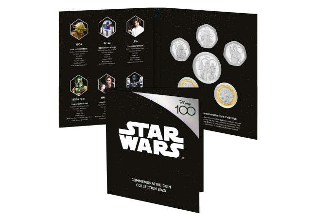 The Official 2023 Star Wars BU Coin Set