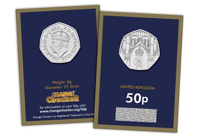 AT Change Checker KCIII Coronation 50P 5 Pound Coin Product Landing Page Images 2