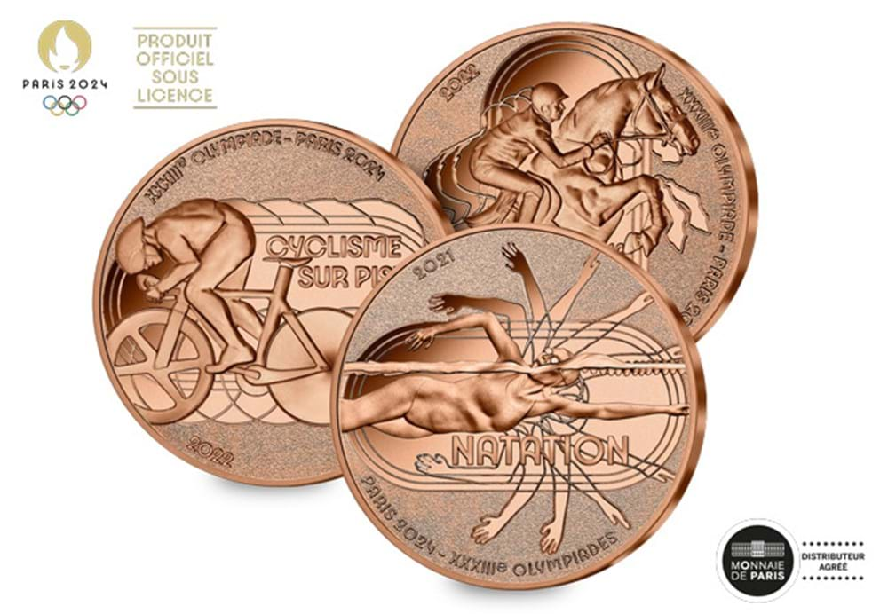 The Paris 2024 Olympics Coin Set