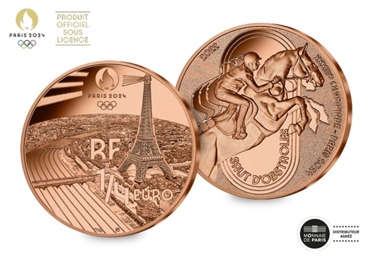 The Paris 2024 Olympics Coin Set