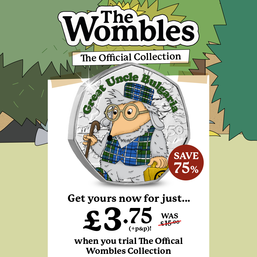 The Wombles. The Official Collection. Save 75% and get yours now for just £3.75 (+p&p) when you trial The Official Wombles Collection