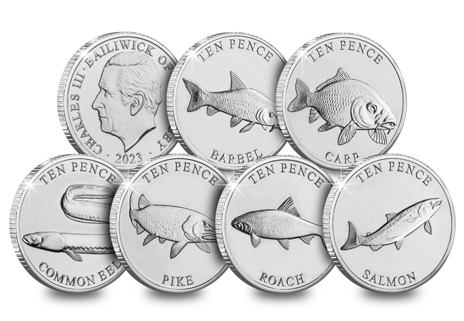 The Freshwater Fish Uncirculated 10p Set