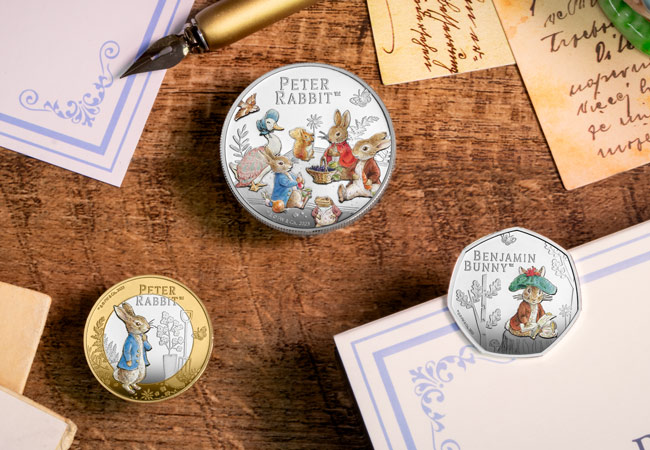 The Beatrix Potter 2023 Silver 3 Coin Set