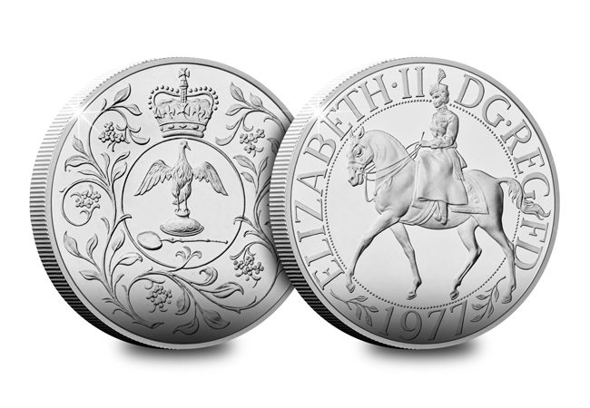 The Queen Elizabeth II Jubilee Silver 5 Coin Collection