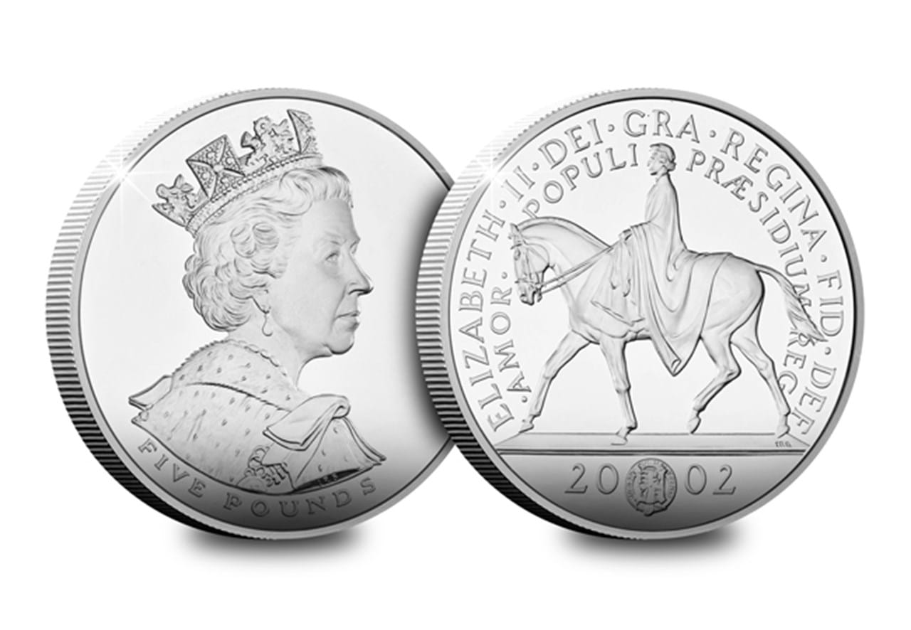 The Queen Elizabeth II Jubilee Silver £5 Coin Collection