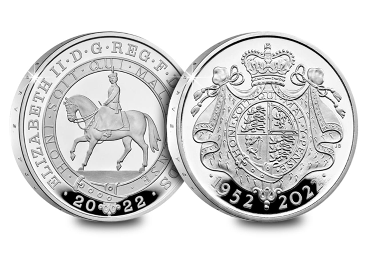 The Queen Elizabeth II Jubilee Silver £5 Coin Collection