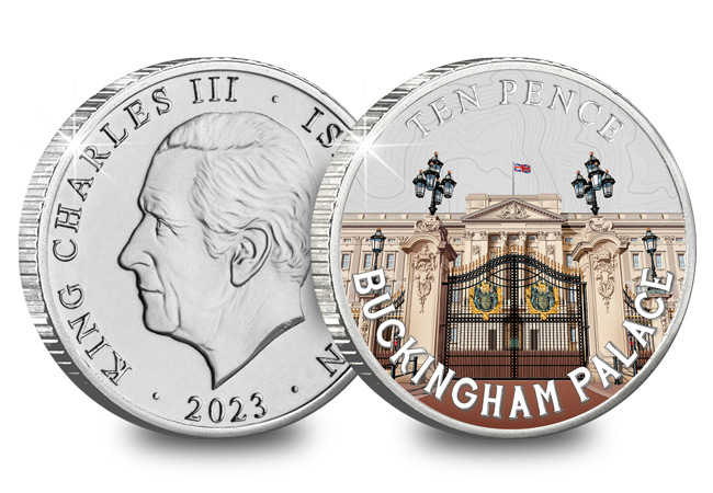 The Buckingham Palace 10p Coin