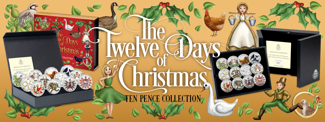 The Twelve Days of Christmas 10p Range