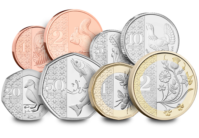 UK 2023 New Coinage BU Pack