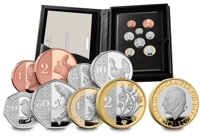 UK 2023 New Coinage Base Proof Collection