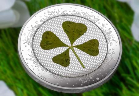Struck from 1oz of Pure Silver, your four-leaf clover coin is literally an 'ounce of luck'. Arriving in a presentation case to ensure your coin is kept safe. Edition limit: 2024.