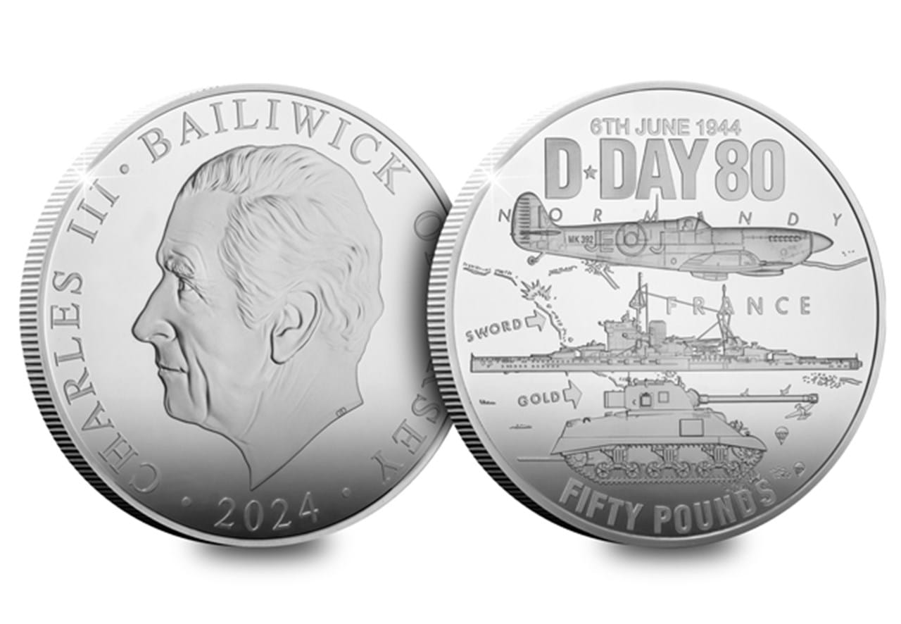 DDay 80th Anniversary Silver 10oz Coin