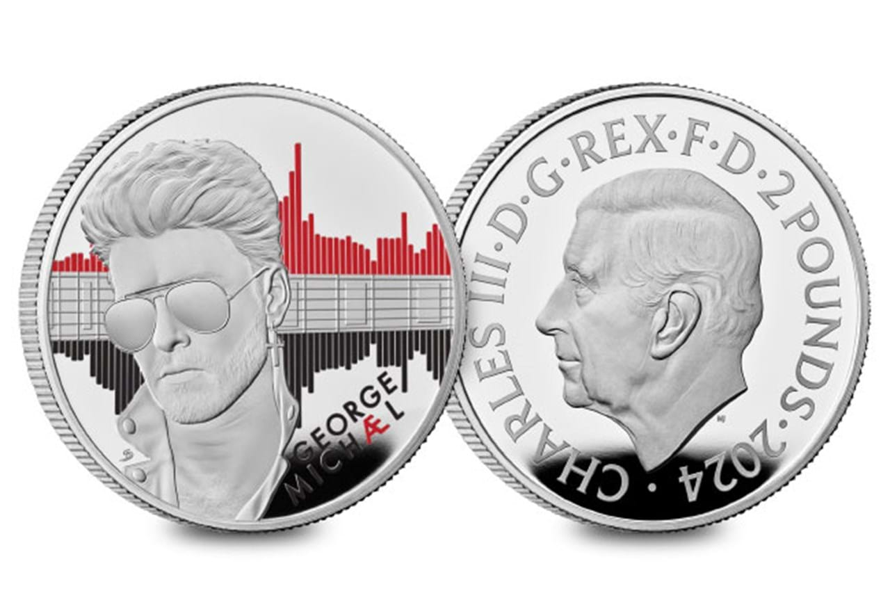 SELLING FAST: UK <b>2024</b> <b>George</b> Michael 1oz Silver Proof Coin.