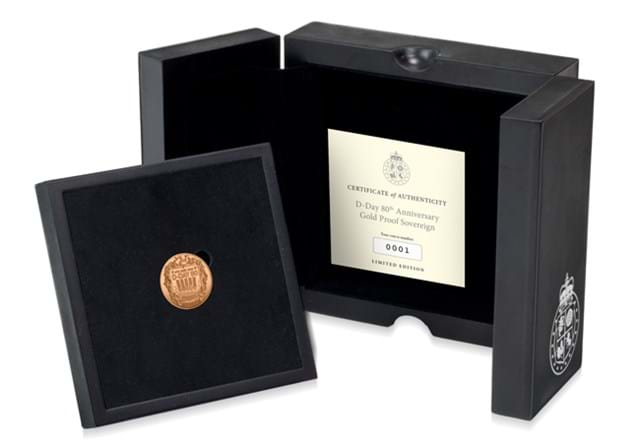 D Day Gold Sovereign Box Shot 1