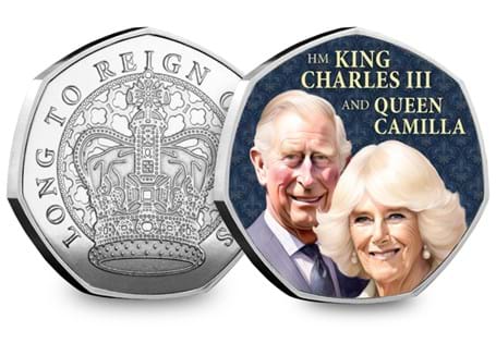 Today you can own the King Charles III and Queen Camilla Commemorative – featuring a BRAND NEW, original depiction that has been specially commissioned for Westminster collectors