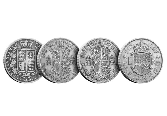 Churchill Half Crown Coin Set All Rev