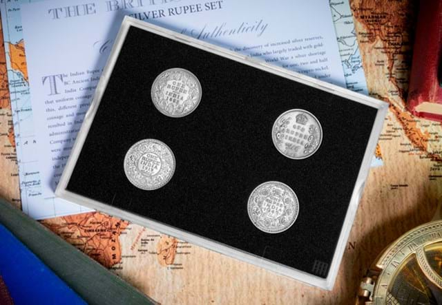 The British Empire Silver Rupee Set Lifestyle 02