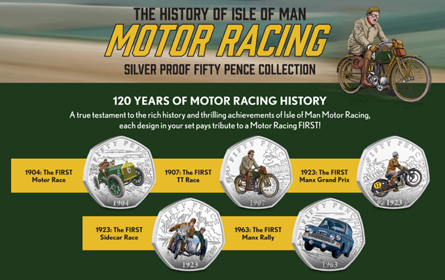 IOM Motor Racing Silver Infographic Image
