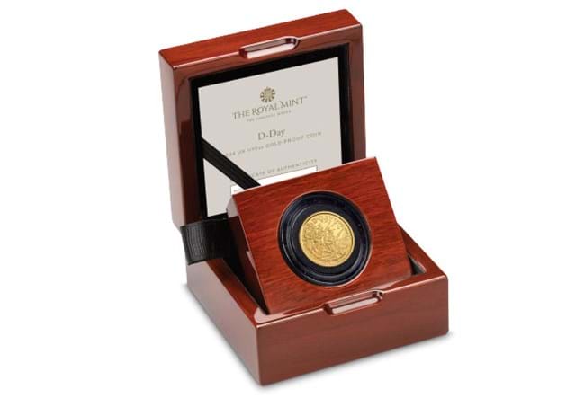 DDA1 UK 2024 D Day 10Th Oz Gold Coin In Box