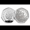 WAE2 UK 2024 D Day Silver 50P Obverse And Reverse