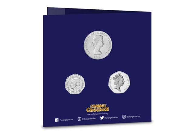 World War II Commemorative Coin Pack back