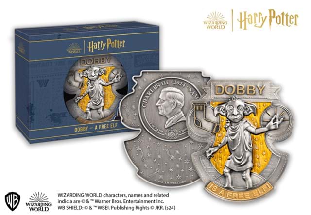 Dobby 2Oz Silver Coin Whole Product