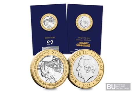 The 2024 Isle of Man TT £2 coin was issued to celebrate the TT Isle of Man races. It has been struck to a Brilliant Uncirculated quality and protectively packaged.