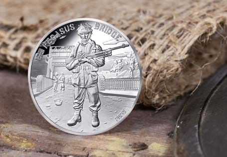 This new 10 Euro Silver Proof coin has been issued by Monnaie de Paris to commemorate the 80th anniversary of D-Day