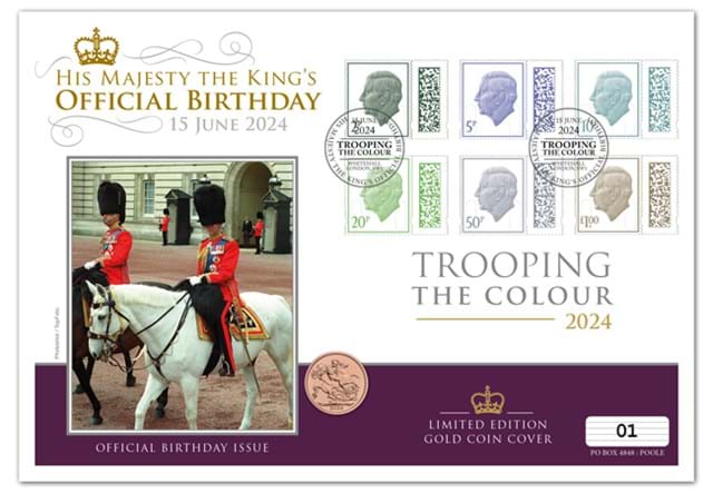 TEL2 Trooping The Colour 2024 Gold Cover