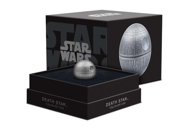 2024 Star Wars Death Star 100G Ag Packaging Open