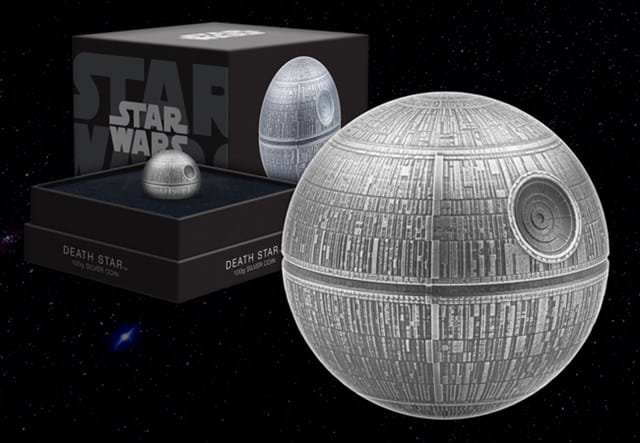 2024 Star Wars Death Star 100G Ag Box With Coin 01