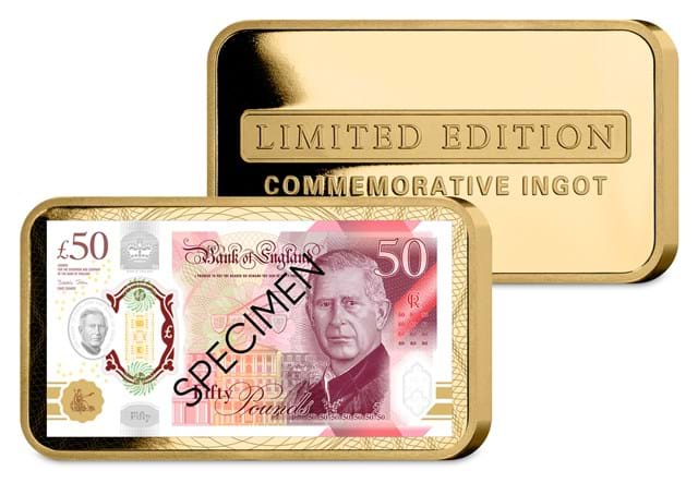 CL KCIII £50 Banknote Ingots Mockus &Amp; Digital Images2 1