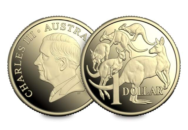 Australia New 2024 KCIII Coinage Sets 1Dollar