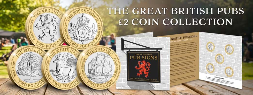 The Great British Pubs £2 Coin Collection
