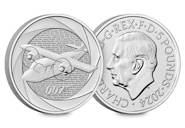 DN 2024 UK Bond Films 2010S Bu Silver 1Oz £5 Product Images 1