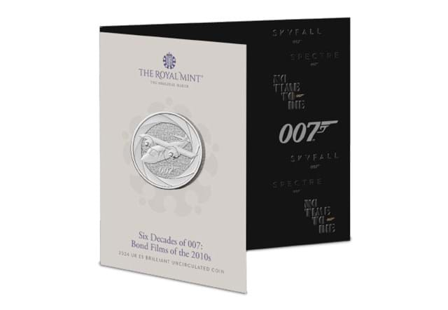 DN 2024 UK Bond Films 2010S Bu Silver 1Oz £5 Product Images 2