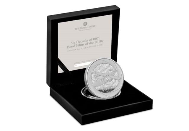 DN 2024 UK Bond Films 2010S Bu Silver 1Oz £5 Product Images 7