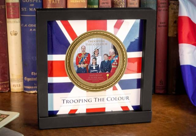 AT 2024 Trooping The Colour 100Mm Commemorative 1