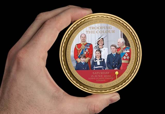 AT 2024 Trooping The Colour 100Mm Commemorative 2