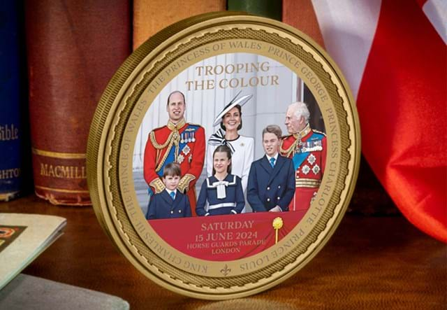 AT 2024 Trooping The Colour 100Mm Commemorative 3