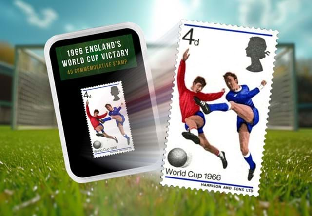 1966 World Cup Winners Coin And Stamp Set Lifestyle 5