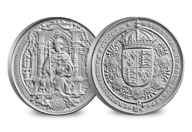 DN 2024 The Great Seals Of The Realm King Henry VIII Cuni 1Oz Silver Product Images 7