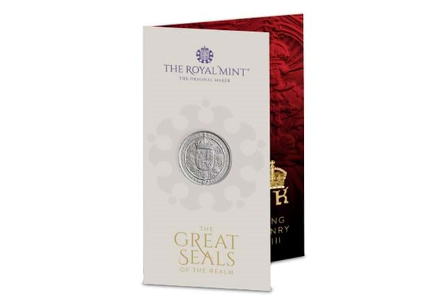 DN 2024 The Great Seals Of The Realm King Henry VIII Cuni 1Oz Silver Product Images 6