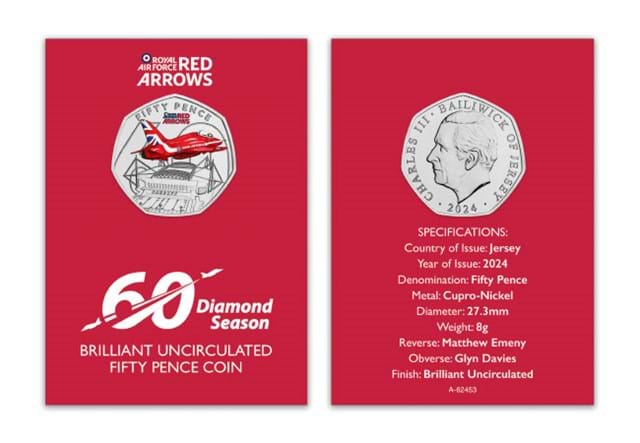 DN 2024 Red Arrows Bu Colour 50P Singles Product Images 7