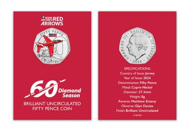 DN 2024 Red Arrows Bu Colour 50P Singles Product Images 8