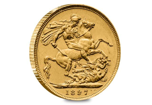 UK 1897 Sovereign Rev